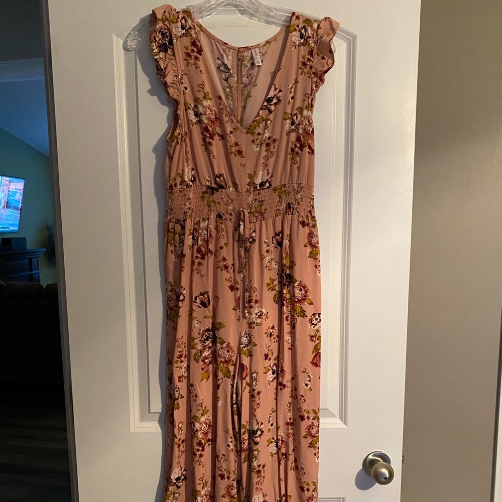 Floral jumpsuit